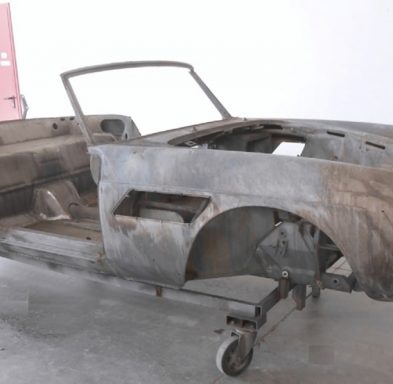 Ferrari dévernie et décapée