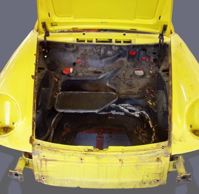 Porsche 911 à traiter