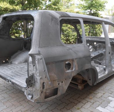 Toyota dévernie et décapée